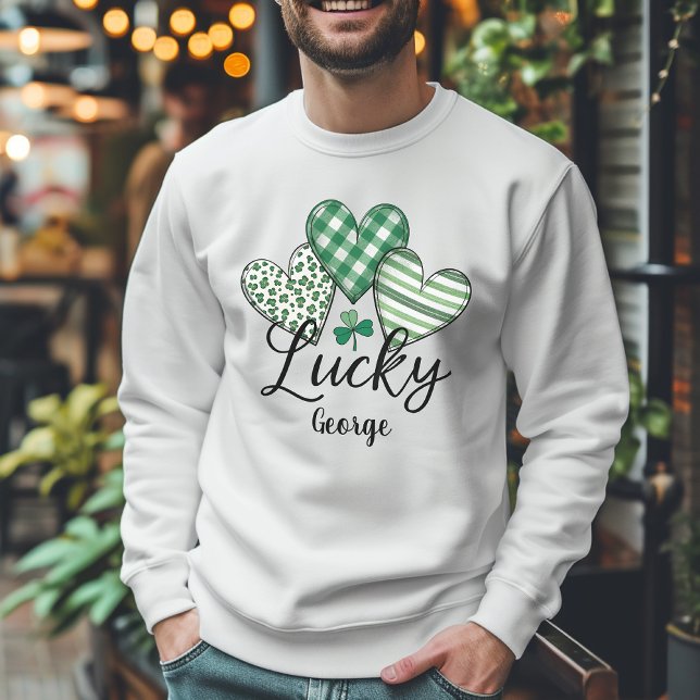 Lucky Charm: Custom St. Patrick's Day Men’s T-Shirt (Lucky Charm: Custom St. Patrick's Day Men’s T-Shirt)