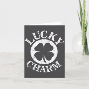 Lucky Charm Irish Shamrock Funny St. Patrick's Day Card