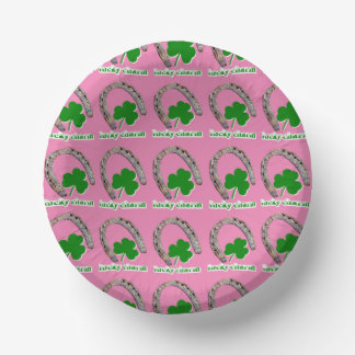 lucky charm     paper plate