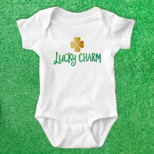 Lucky Charm St. Patrick’s Baby Bodysuit
