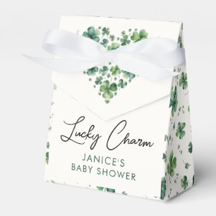 Lucky Charm St. Patricks Day Baby Shower Favour Box