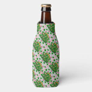 Lucky Charm St. Patrick's Day Design Bottle Cooler