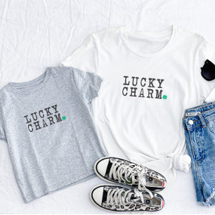 Lucky Charm St Patricks Day Lucky Clover Baby T-Shirt