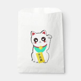 Lucky Chinese Cat Favour Bags