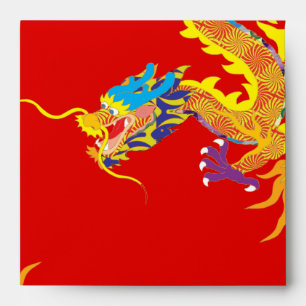 Lucky Chinese Dragon Envelopes