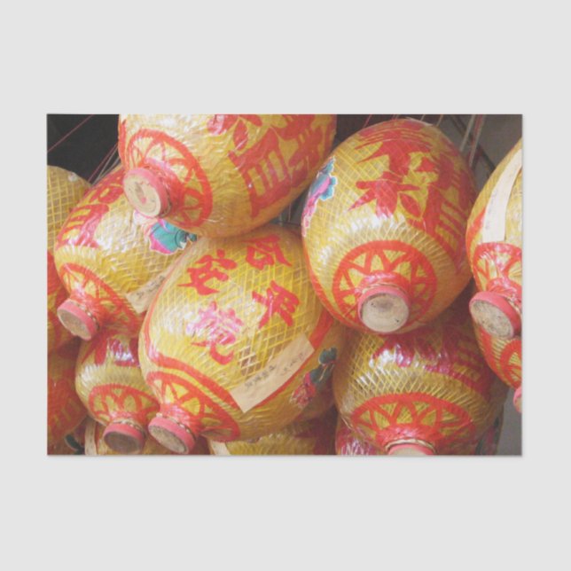 Lucky Chinese Paper Lanterns (Front)