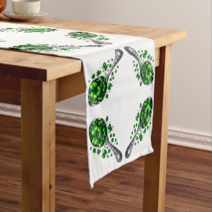 Lucky Clover 🍀 A Timeless Symbol of Good Fortune Short Table Runner