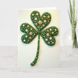 Lucky Clover Artistic Card