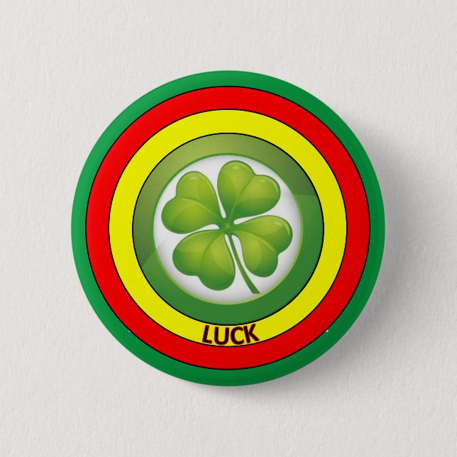 LUCKY CLOVER button (Front)