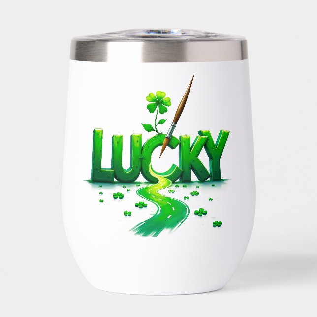Lucky Clover Design for St. Patrick's Day (Front)