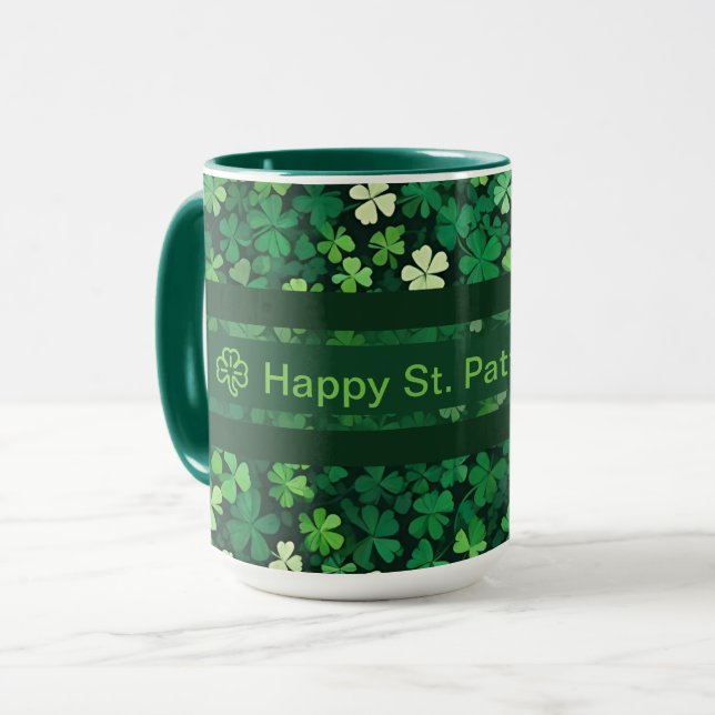Lucky Clover Field Mug (Front Left)