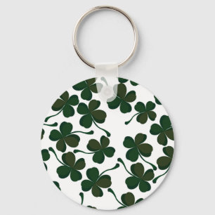 lucky clover key ring