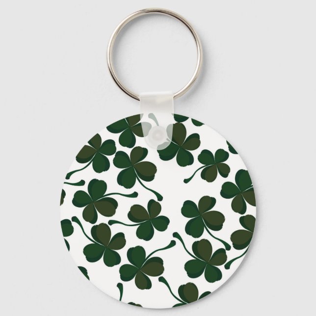 lucky clover key ring (Front)