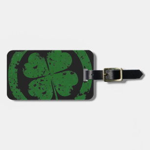Lucky Clover Luggage Tag