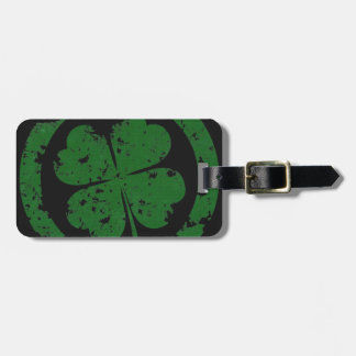 Lucky Clover Luggage Tag