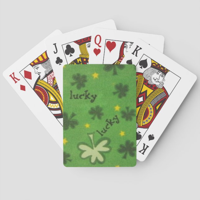 Lucky Clover Playing Cards (Back)
