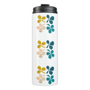 Lucky Clover Shamrock St Patrick`s day Thermal Tumbler