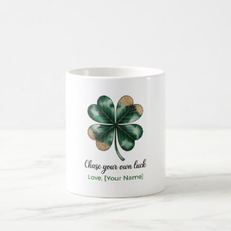 Lucky Clover Shirt Feeling Lucky Coffee Mug