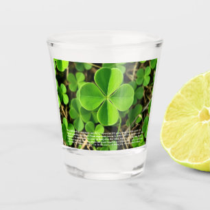 Lucky Clover Shot Glass