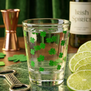 Lucky Clover Shot Glass