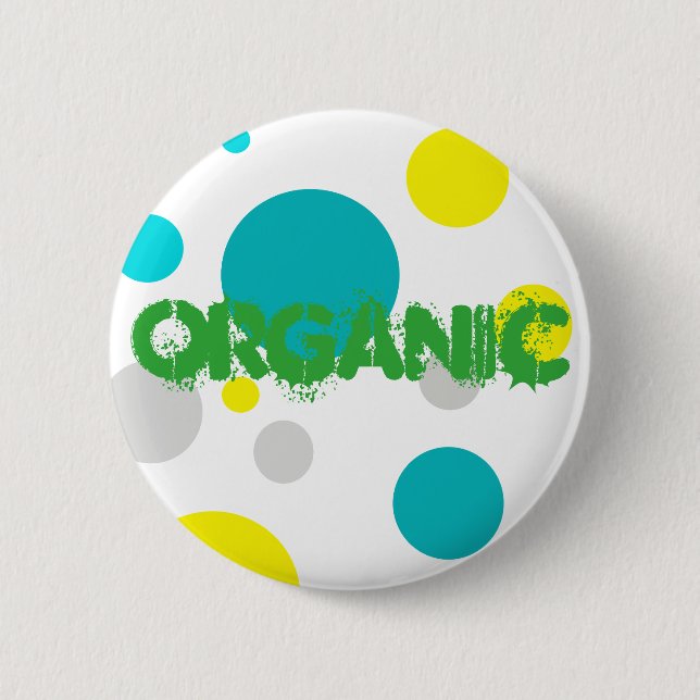 Lucky Colourful Bubbles 6 Cm Round Badge (Front)