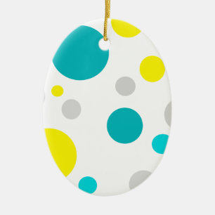 Lucky Colourful Bubbles Ceramic Tree Decoration