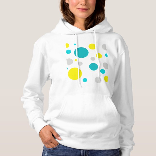 Lucky Colourful Bubbles Hoodie (Front)