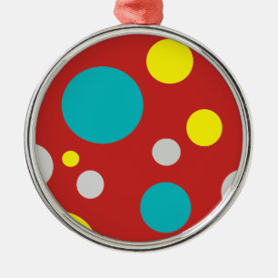 Lucky Colourful Bubbles Metal Tree Decoration
