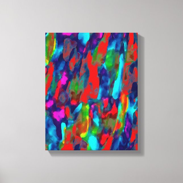 Lucky Colours (More Options) - Canvas Print (Front)