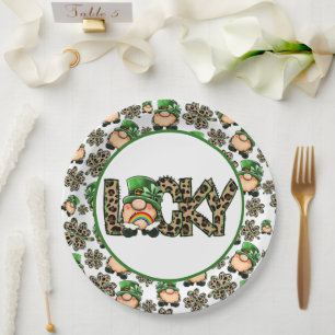 Lucky Covers Paper Plate