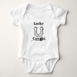 Lucky Cowgirl Gear Baby Bodysuit