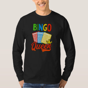 Lucky Crown Queen Bingo Queen T-Shirt