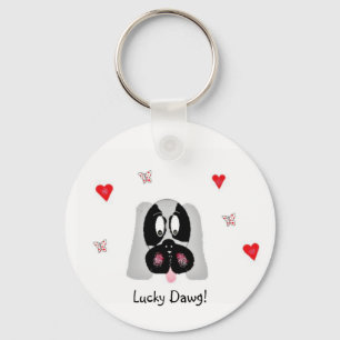 Lucky Dawg! Keychain