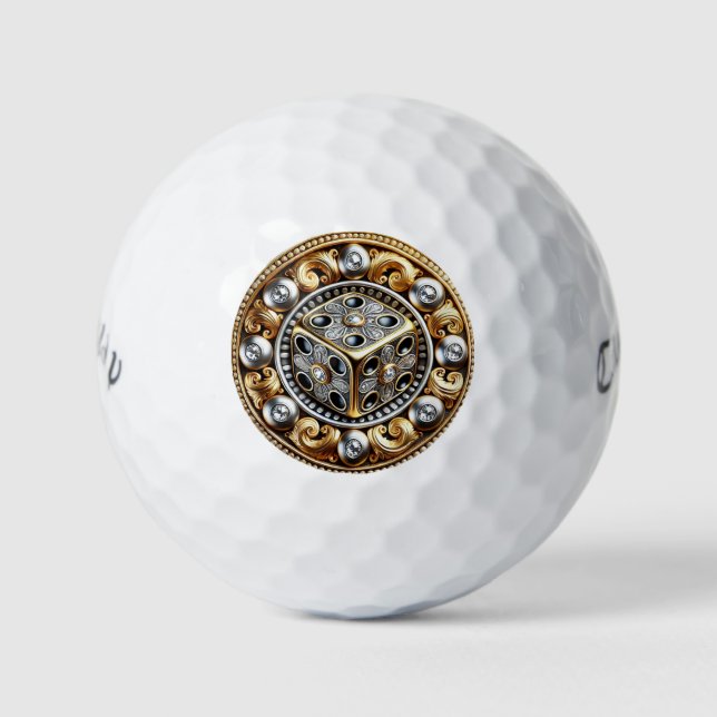 Lucky Dice Callaway Warbird Golf Ball (Front)