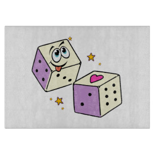 Lucky Dice Cutting Board
