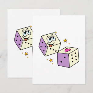 Lucky Dice Enclosure Card