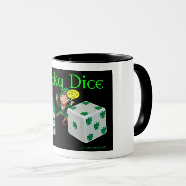 Lucky Dice Mug (Front Right)