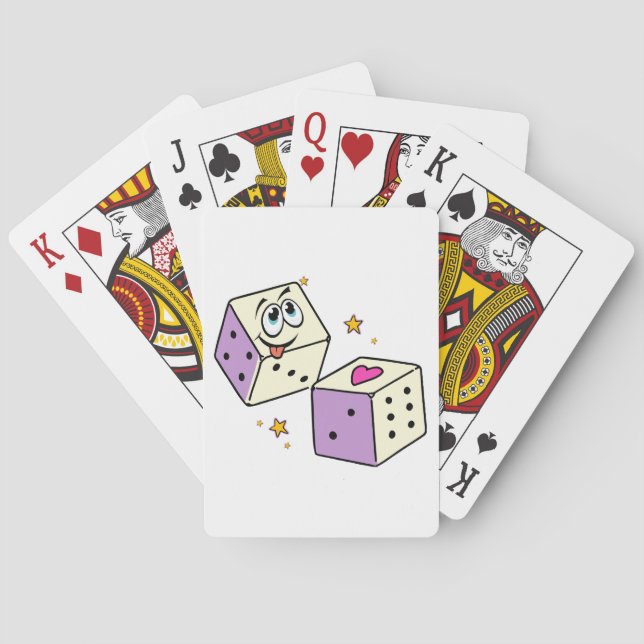 Lucky Dice Playing Cards (Back)