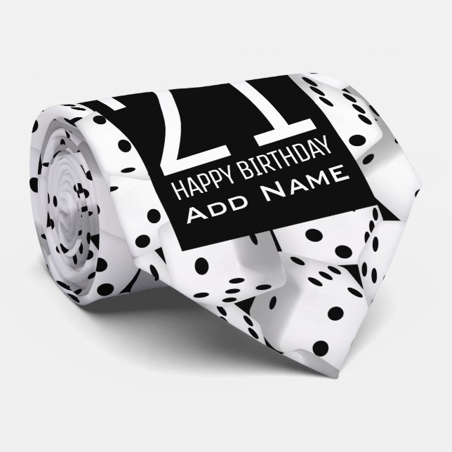 Lucky dice tie (Rolled)