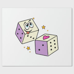 Lucky Dice Wrapping Paper