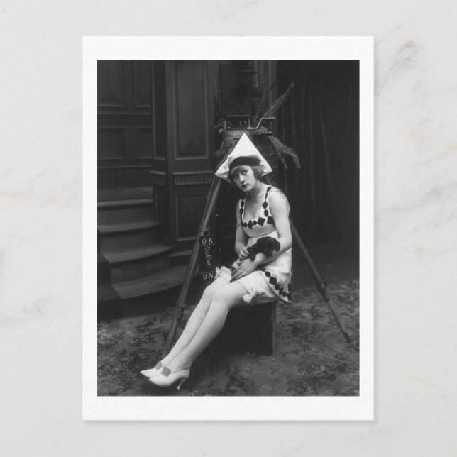 Lucky Dog, 1919 Postcard (Front)