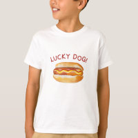 Lucky Dog Birthday Shirt – Hot Dog Themed BBQ Cook