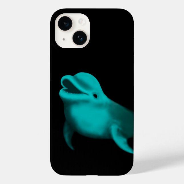 Lucky Dolphin Case-Mate iPhone Case (Back)
