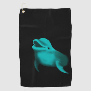 Lucky Dolphin Golf Towel
