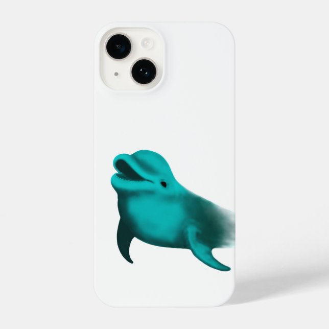 Lucky Dolphin iPhone Case (Back)