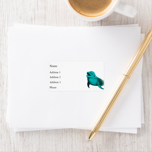 Lucky Dolphin Label (Insitu)