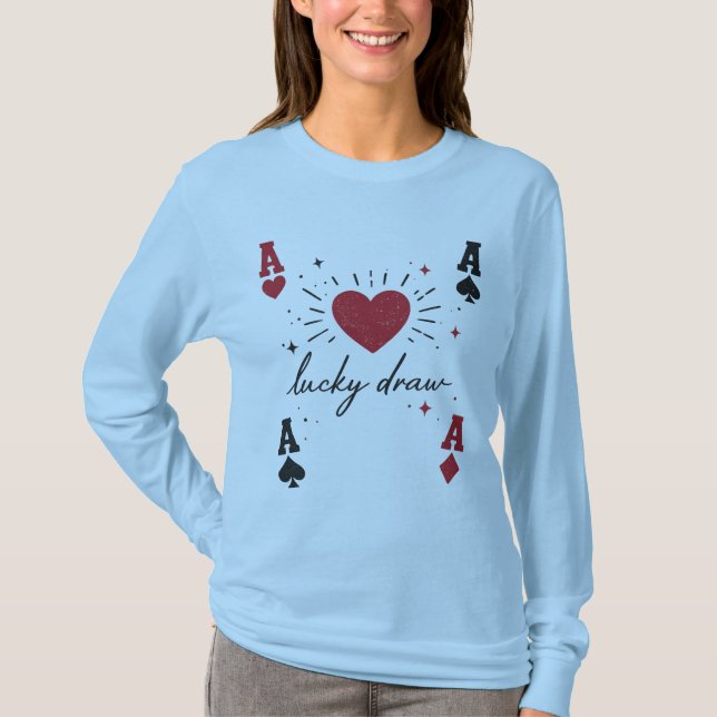 Lucky Draw Women's Long Sleeve T-Shirt (Front)