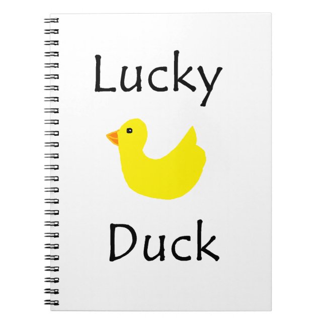 Lucky Duck Notebook (Front)