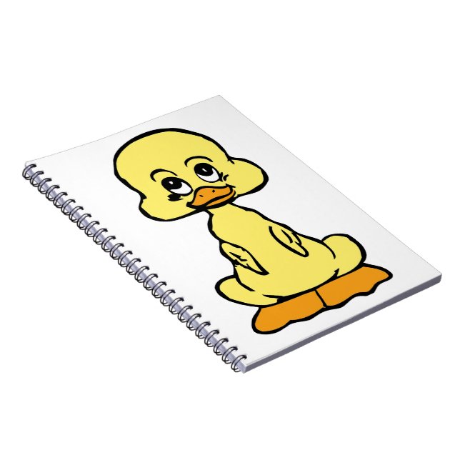 LUCKY DUCK SPIRAL NOTEBOOK (Right Side)