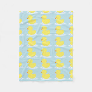 Lucky Ducky Fleece Blanket